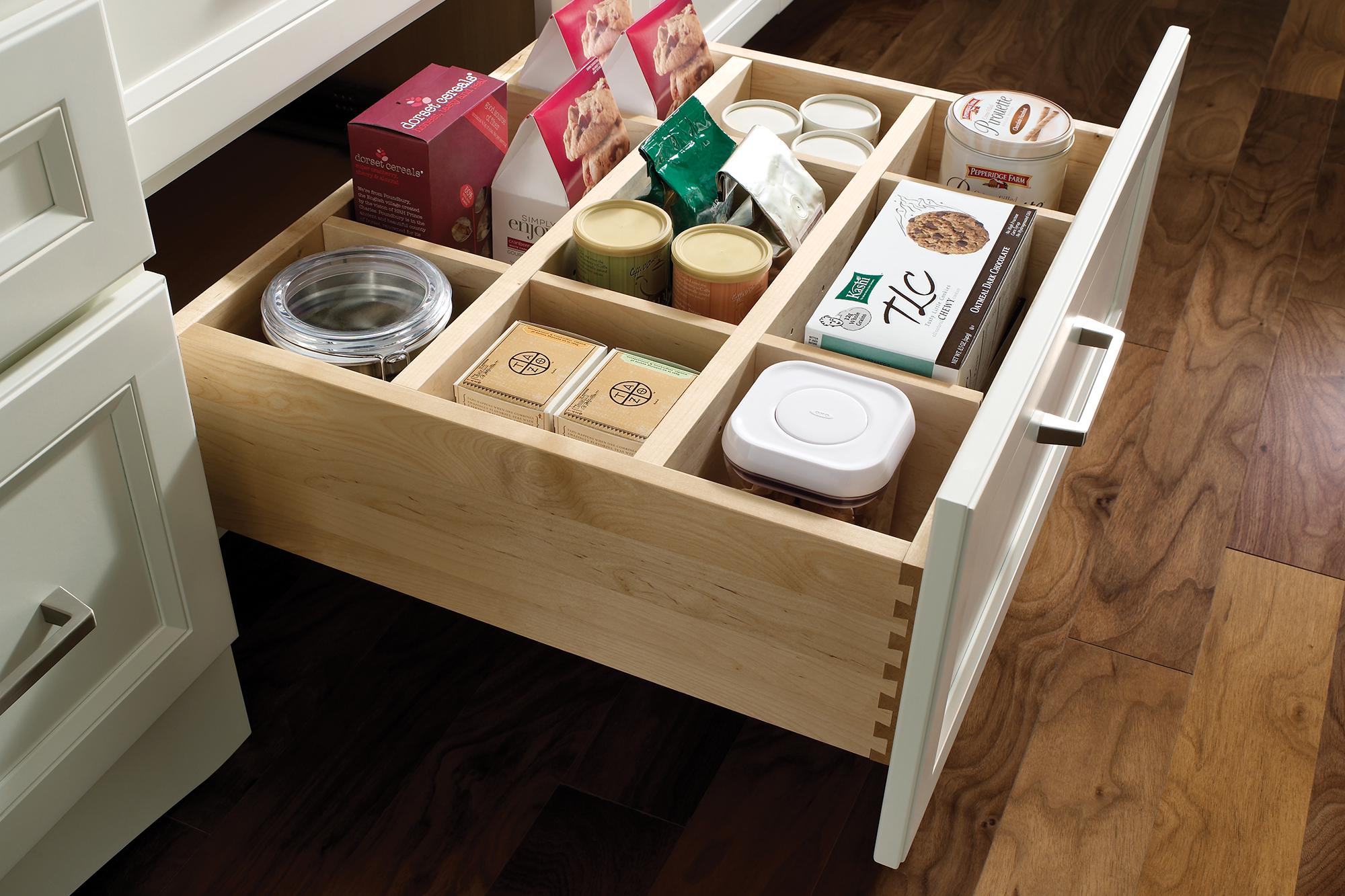 Medallion Cabinetry Drawer Organizer Modification