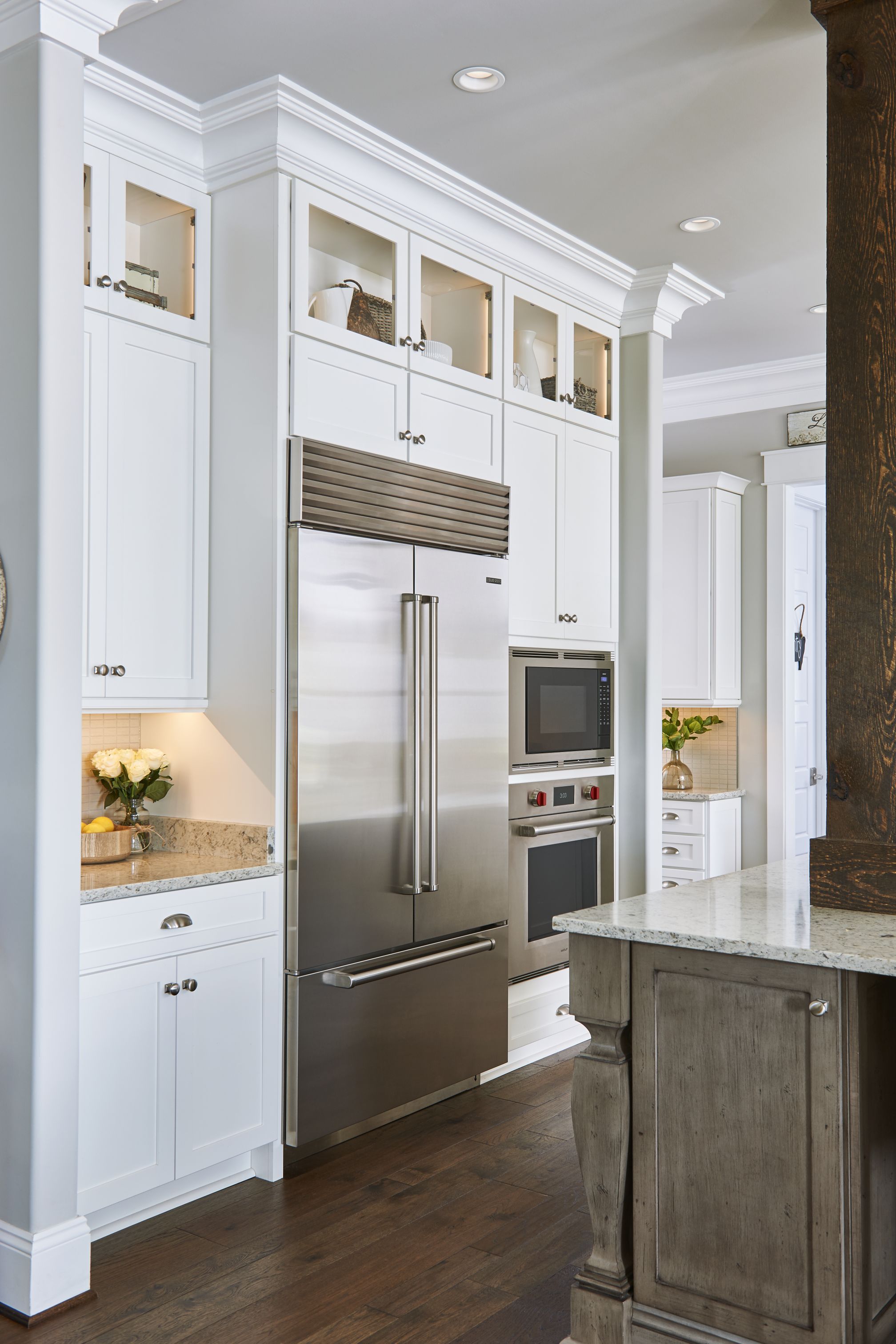 Medallion Cabinetry - Classic White with a Twist