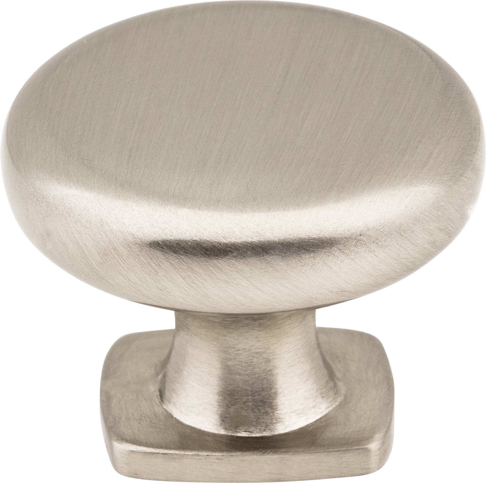 Medallion Cabinetry - Transitional Knob B Satin Nickel