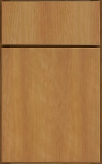 Natural on straight-grain cherry