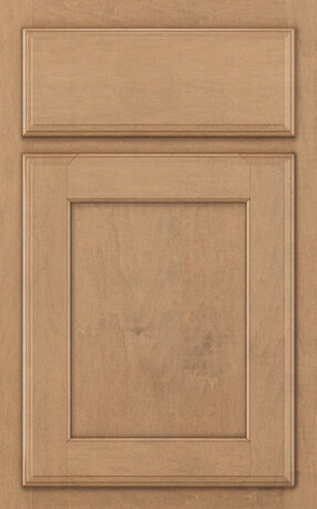 Briarwood Flat Panel in Biscotti on Maple