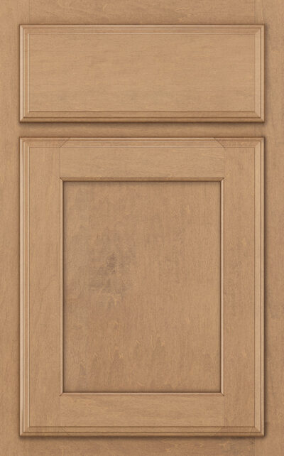 Briarwood Reverse Raised Panel in Biscotti on Maple