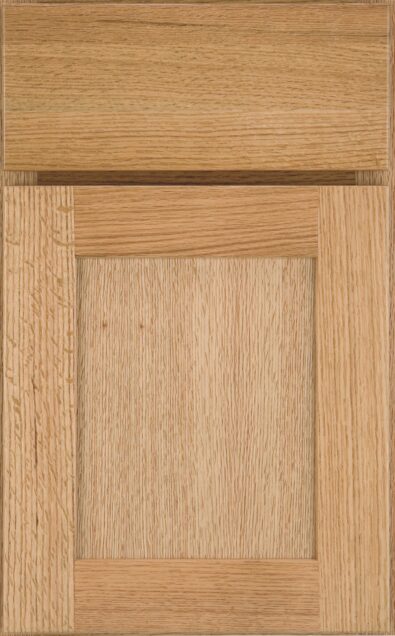 Natural on quartersawn oak