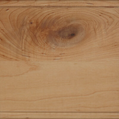 Natural on rustic maple