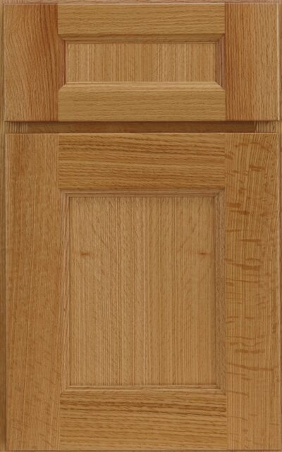 Natural on quartersawn oak