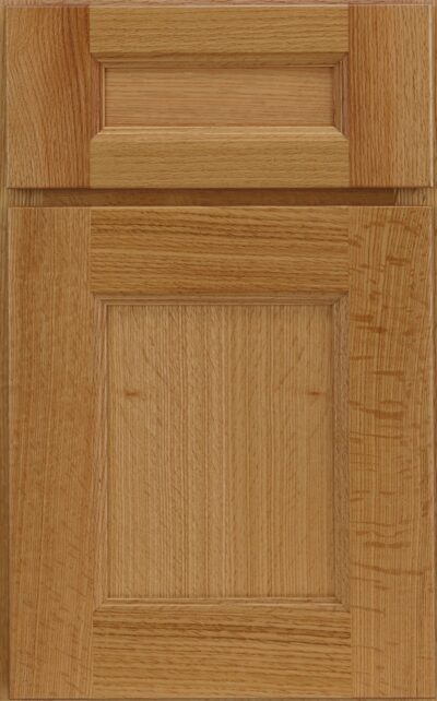 Natural on quartersawn oak