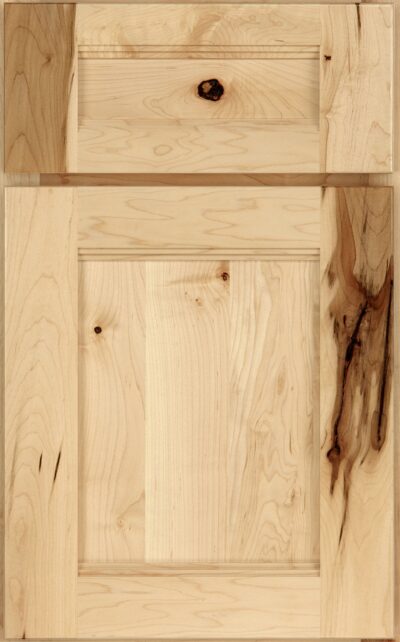 Natural on rustic maple